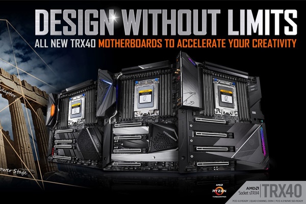 GIGABYTE giới thiệu Bo mạch chủ TRX40 AORUS